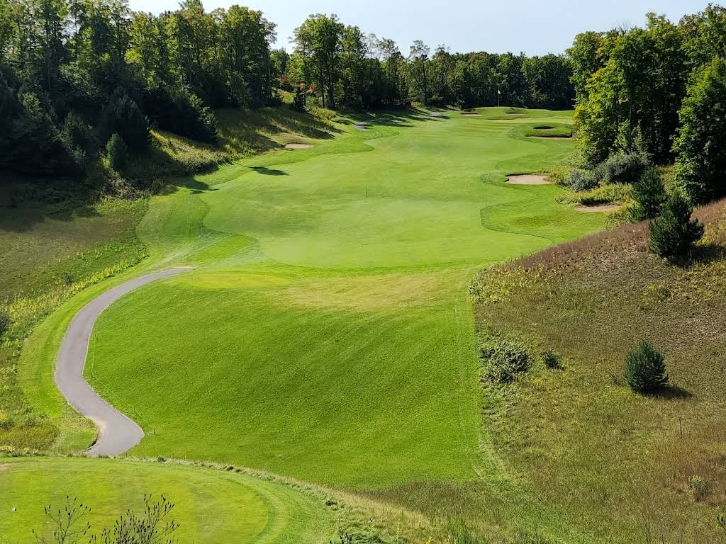 Golf course in Gaylord, Michigan